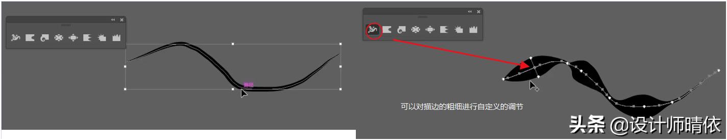 AI寬度工具、變形工具、旋轉扭曲、縮攏、膨脹、扇貝、晶格化和皺褶工具的使用方法？
