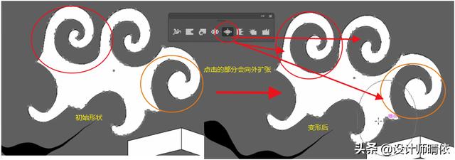 AI寬度工具、變形工具、旋轉扭曲、縮攏、膨脹、扇貝、晶格化和皺褶工具的使用方法？