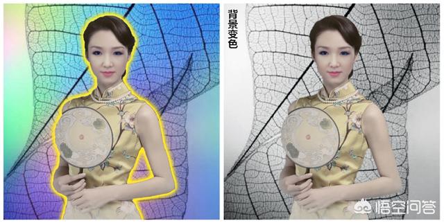 如何把自己的照片用修圖軟件換個(gè)背景？