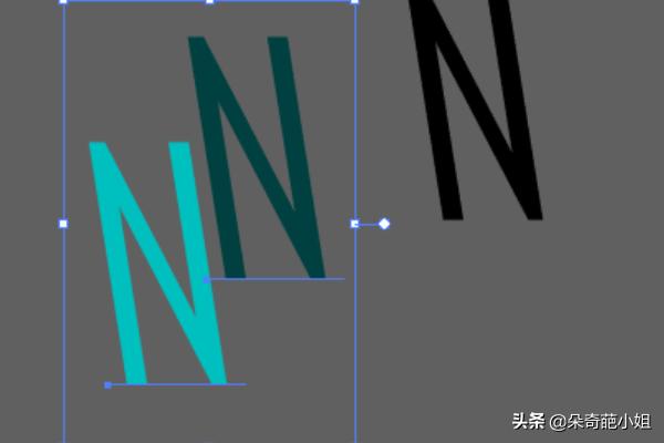 如何利用AI制作文字陰影效果？ai怎么制作陰影？
