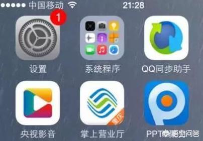怎么刪除蘋(píng)果手機設置選項上的小1？