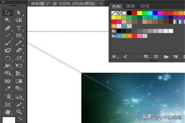 Illustrator打開(kāi)圖片色板顏色塊都沒(méi)有了怎么辦？