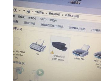 惠普5810打印機感嘆號并顯示不支持三色墨盒惠普5810打印機？