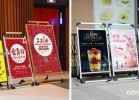 展會(huì )鋁合金手提海報架制作需要多久?