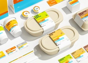 能量食鋪輕食品牌設計