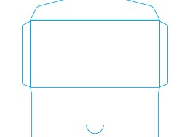 6號西式120x230x50mm尖角(帶插口)