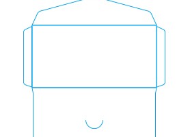 5號西式110x220x50mm尖角(帶插口)