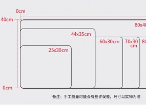 常用鼠標墊尺寸是多大的？鼠標墊尺寸是多少？