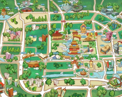 景點(diǎn)地圖