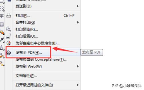 CDR如何導出PDF？  第4張