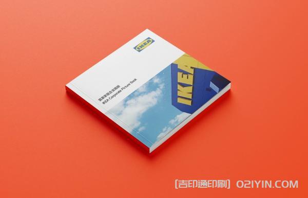 橙色系企業(yè)畫(huà)冊印刷