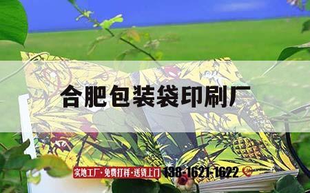 合肥包裝袋印刷廠(chǎng)｜合肥產(chǎn)品包裝印刷廠(chǎng)家